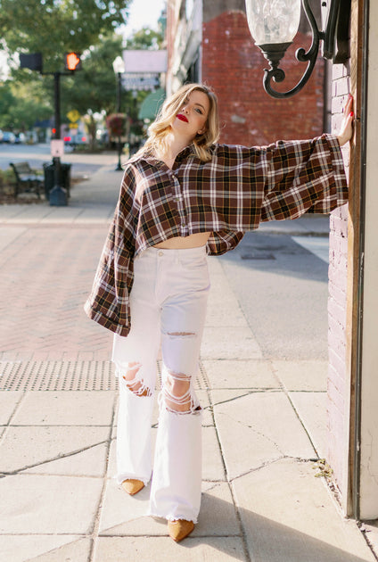 Rust Oversized Flannel Shirt  Oversized flannel, Yellow outfit, Tomboy  style outfits