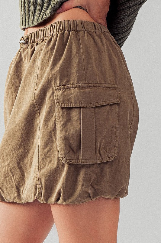 Cargo Mini Skirt