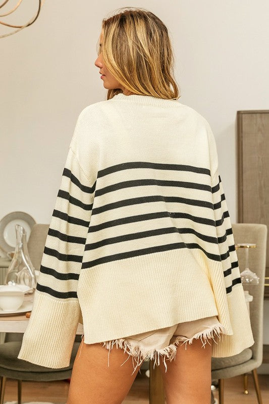 Sara Striped Sweater