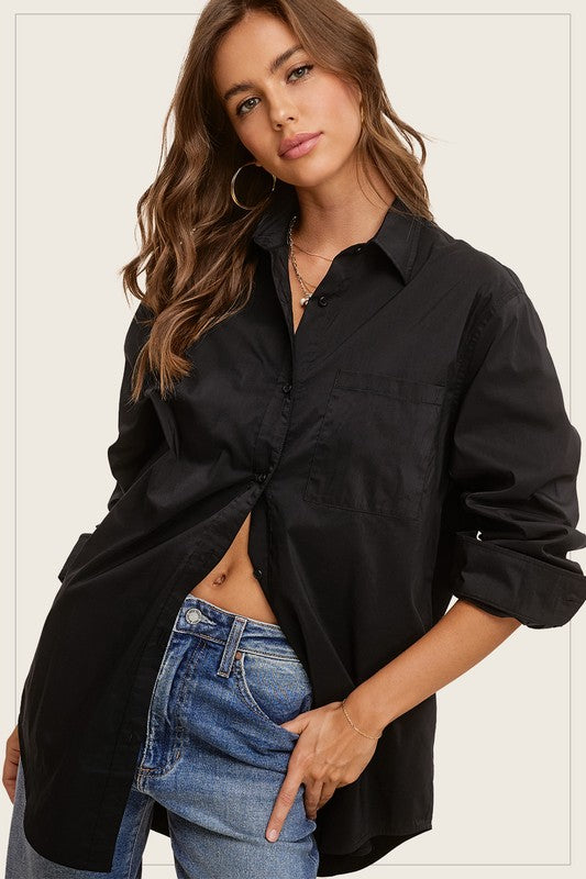 Clara Collared Button Down Shirt