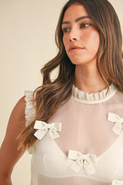 Sandy Ruffle Top