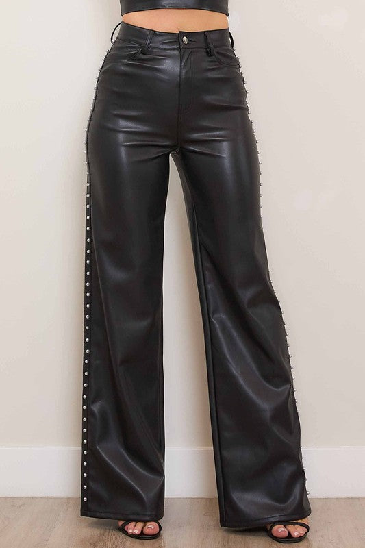 Hydie Leather Pant