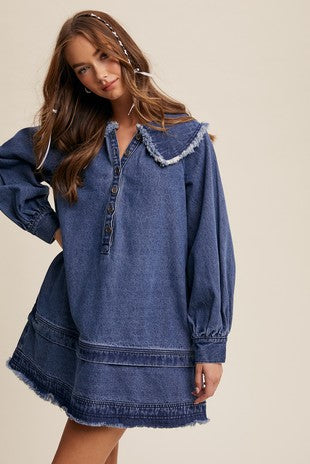 Becca Denim Mini Dress