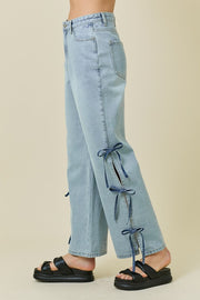 Bonnie Bow Detail Jeans
