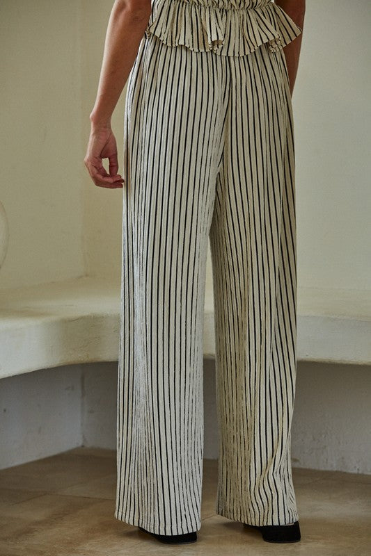 Nell Striped Pants