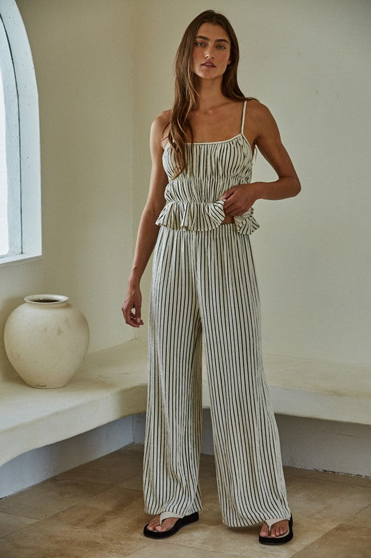 Nell Striped Pants