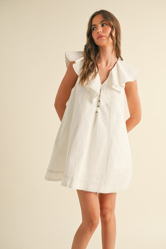 Rachel Ruffle Dress