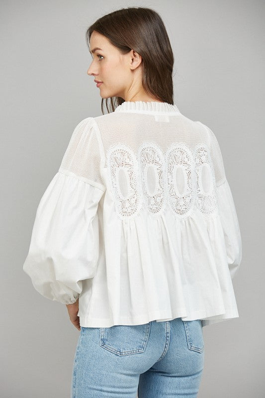 Lori Lace Top