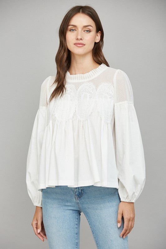Lori Lace Top