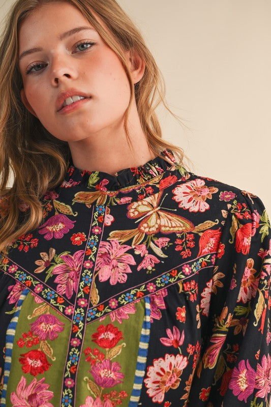 Juniper Floral Top