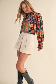 Juniper Floral Top