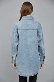 Demi Denim Shacket