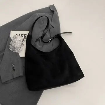 Suede Tote