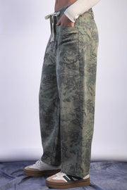 Callum Camo Barrel Jean