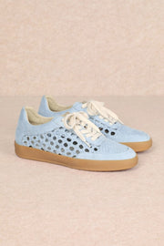 Giselle Suede Woven Sneaker