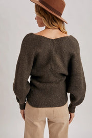 April Crossover Sweater