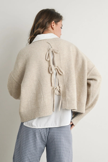 Brynlee Bow Sweater