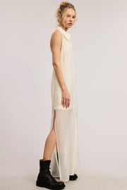 Cami Collard Halter Dress
