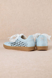Giselle Suede Woven Sneaker