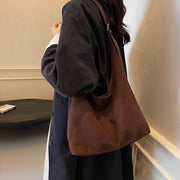 Suede Tote