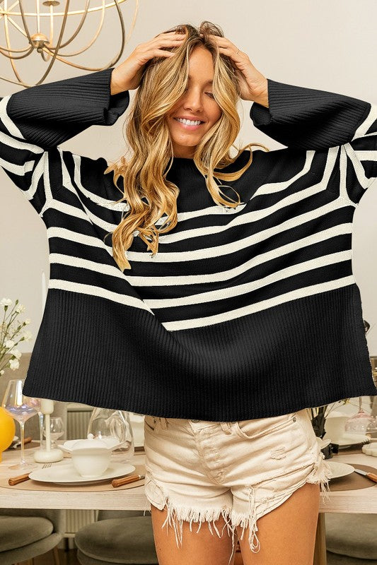 Sara Striped Sweater