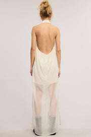 Cami Collard Halter Dress