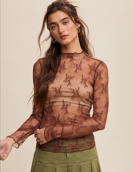 Layered In Lace Top