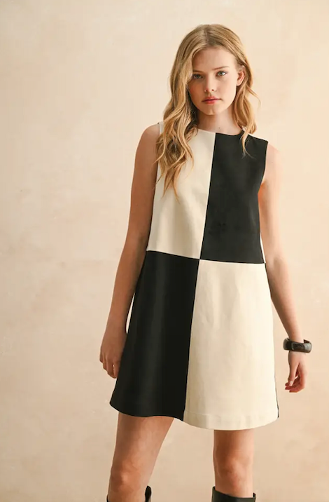 polyester shift dress Enfocus Studio Shift Dress 3/4 Sleeve Knee Length Polyester Blend Women's Size 4