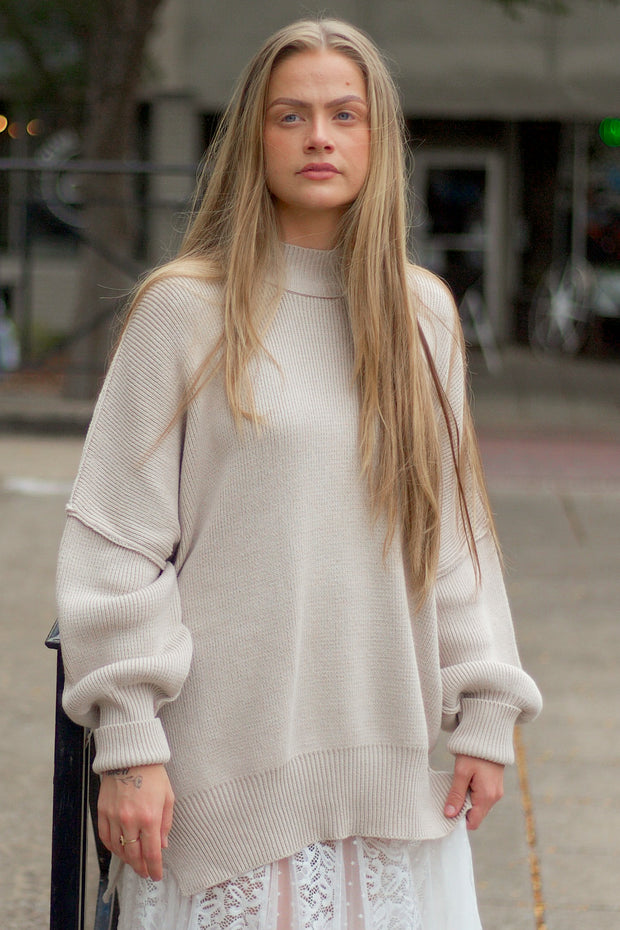 Sadie Side Slit Sweater