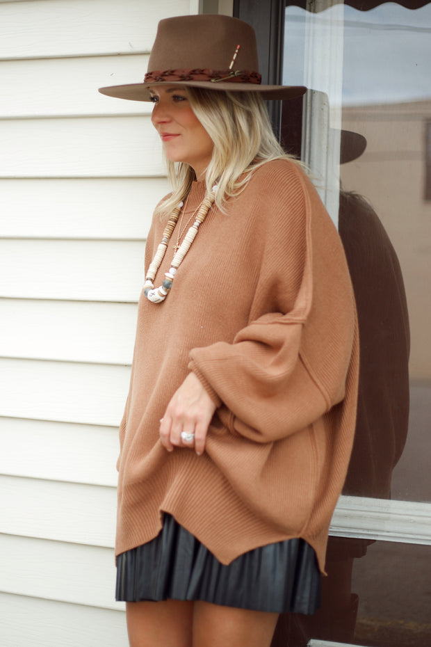 Sadie Side Slit Sweater