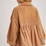 Autumn Vibes Contrast Fleece