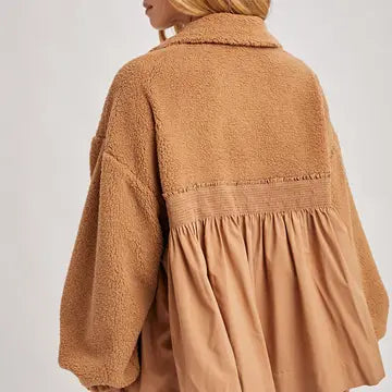 Autumn Vibes Contrast Fleece