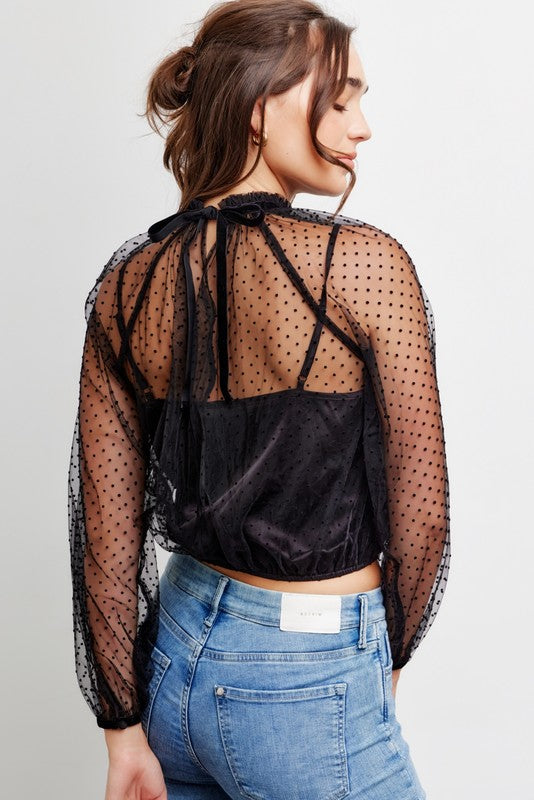 Scarlett Mesh Top